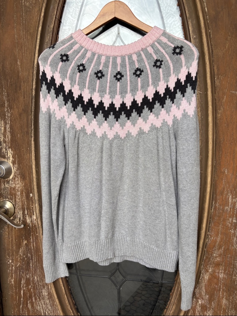 J.Crew Fair isle sweater! Women’s XL